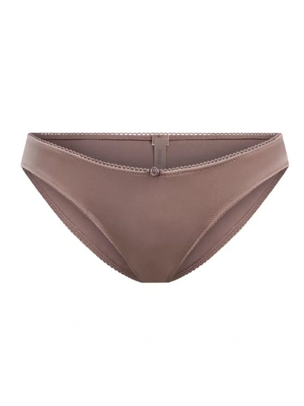 Skims Velvet Swim Bikini Bottom Umber Medium